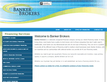 Tablet Screenshot of bankerbrokers.com
